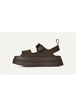 W Goldenglow embossed sandal Dense Smoke UGG 